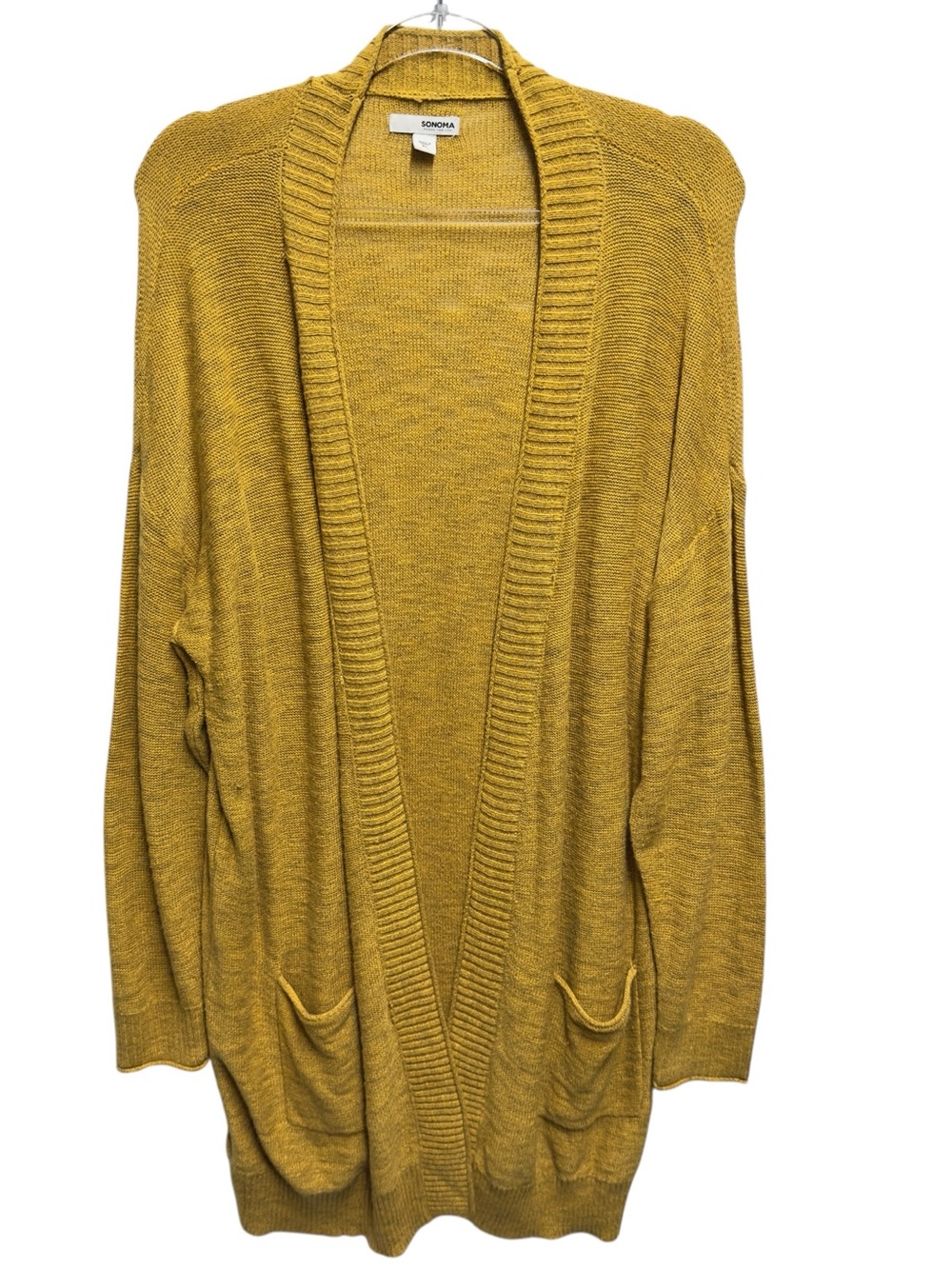 Cotton Knit Duster Cardigan Longline Tunic Sweater